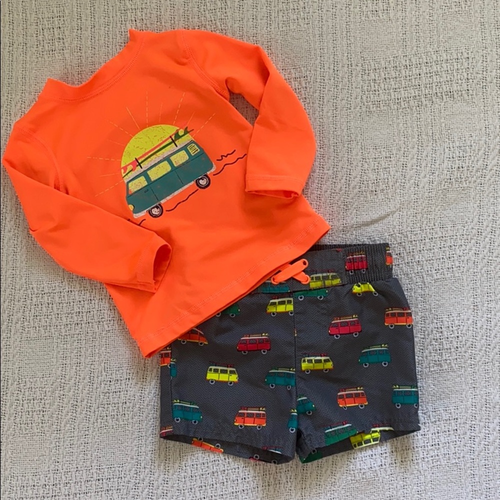 Cat & Jack swim set